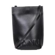 Ganni Phone Accessories Black, Dam