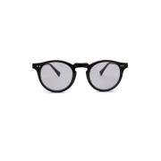 Nialaya Malibu Sunglasses - Grey on Black Multicolor, Unisex