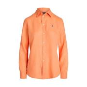Polo Ralph Lauren Shirts Orange, Dam