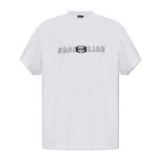 Balenciaga T-shirt med logotyp Gray, Herr