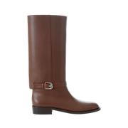 Burberry High Boots Brown, Dam