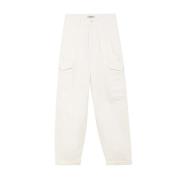 Carhartt Wip Trousers White, Dam