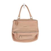 Givenchy Pre-owned Pre-owned Laeder axelremsvskor Beige, Dam