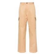 Marni Straight Trousers Beige, Herr