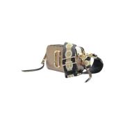 Marc Jacobs Pre-owned Pre-owned Laeder crossbodyvskor Beige, Dam