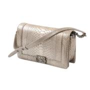 Chanel Vintage Pre-owned Laeder handvskor Gray, Dam