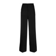 Blanca Vita Wide Trousers Black, Dam