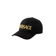 Versace Pre-owned Pre-owned Bomull hattar-och-kepsar Black, Herr