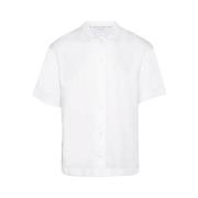 Calvin Klein Snygga Kortärmade Skjortor för Män White, Herr