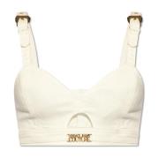 Versace Jeans Couture Denim tanktop White, Dam