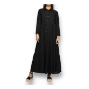 Kocca Maxi Dresses Black, Dam