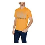 Emporio Armani EA7 T-Shirts Yellow, Herr