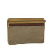 Gucci Vintage Pre-owned Laeder gucci-vskor Beige, Dam