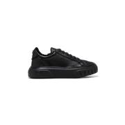 Casadei Lyxiga Platform Sneakers Black, Dam