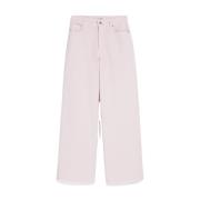 Max Mara Weekend Trousers Pink, Dam