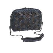 Bottega Veneta Vintage Pre-owned Laeder axelremsvskor Multicolor, Dam