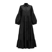 Federica Tosi Shirt Dresses Black, Dam