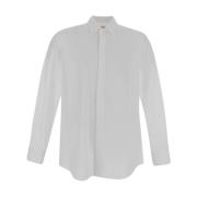 Valentino Bomullsskjorta i Valentino-stil White, Herr