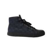 Gucci Vintage Pre-owned Bomull sneakers Blue, Dam