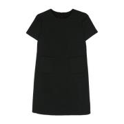 Emporio Armani Short Dresses Black, Dam