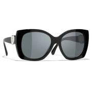 Chanel Sunglasses Black, Unisex