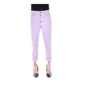 Dondup Slim-fit Trousers Purple, Dam