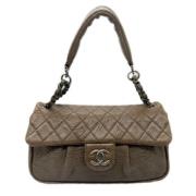 Chanel Vintage Pre-owned Laeder chanel-vskor Brown, Dam