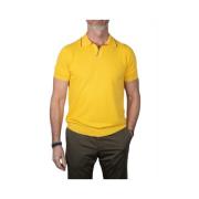 Gran Sasso Polo Shirts Yellow, Herr