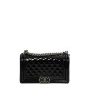 Chanel Vintage Pre-owned Laeder chanel-vskor Black, Dam