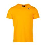 K-Way Orange T-shirts och Polos Edouard Orange, Herr