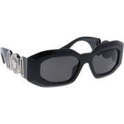 Versace Stiliga solglasögon med 2 års garanti Black, Unisex