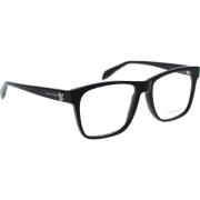 Alexander McQueen Stiliga Glasögon för Män Black, Herr