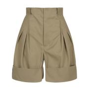 Maison Margiela Short Shorts Beige, Dam