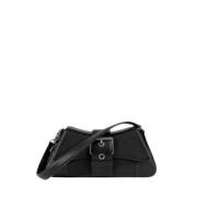 Balenciaga Vintage Pre-owned Laeder axelremsvskor Black, Dam