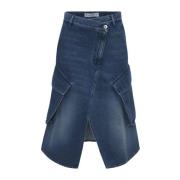 JW Anderson Denim Shorts Blue, Dam