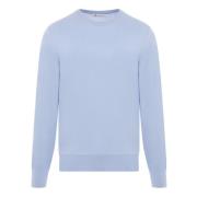 Brunello Cucinelli Sweatshirts Hoodies Blue, Herr