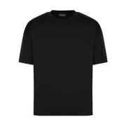 Emporio Armani Snygg T-Shirts Kollektion Black, Herr
