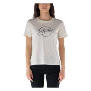 Suns Stilren T-shirt för kvinnor Beige, Dam