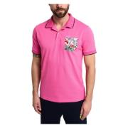 Sun68 Polo Shirts Pink, Herr