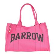 Barrow Fuchsia Canvas Tote Bag Woman Pink, Dam