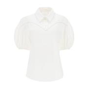 Chloé Sweatshirt T-Shirt Combo White, Dam