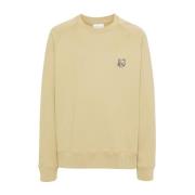 Maison Kitsuné Sweatshirts Yellow, Herr