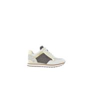 Michael Kors Brun Vanilj Dam Sneakers Maddy Multicolor, Dam