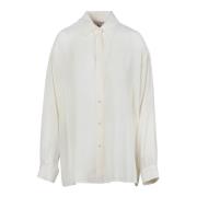 Semicouture Blouses Shirts White, Dam