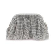 Benedetta Bruzziches Silver Petite Venus Clutch Gray, Dam