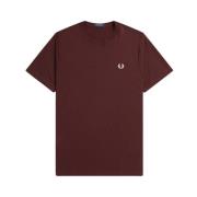 Fred Perry Klassisk T-shirt Red, Herr