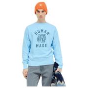 Human Made Sweatshirts & Hoodies Blue, Herr