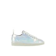 Panchic P01 Women's Lace-Up Shoe Pearly Leather Pearlwhite Multicolor,...