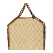 Stella McCartney Nude Neutrals Vävd Raffia Axelväska Beige, Dam