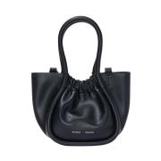 Proenza Schouler Extra Small Ruched Tote Black, Dam